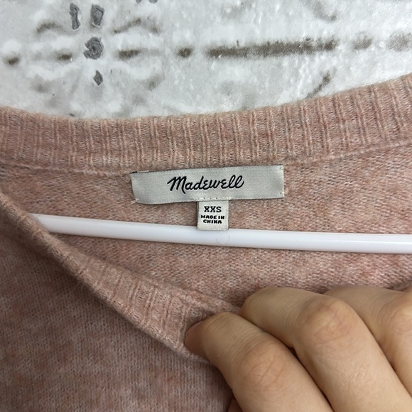 Madewell Blush wool alpaca blend Knit Sweater - Picture 2 of 4